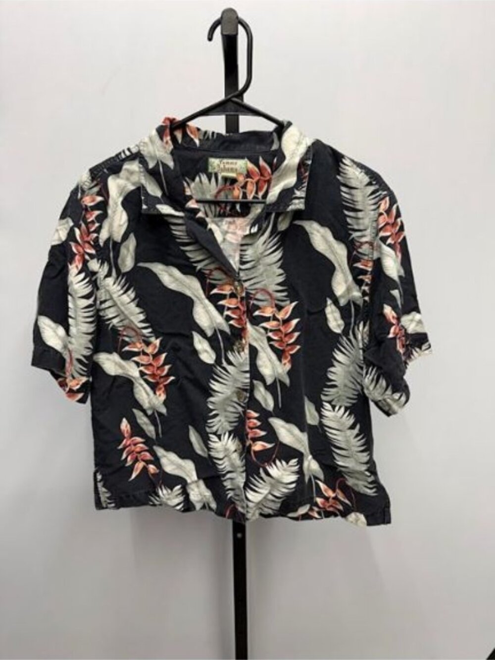 Tommy Bahama 100% Silk Hawaiian Shirt